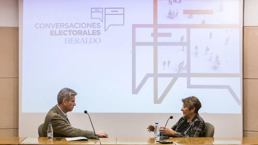 Conversaciones electorales HERALDO: Rosa López Juderías, aspirante a la alcaldía de Teruel