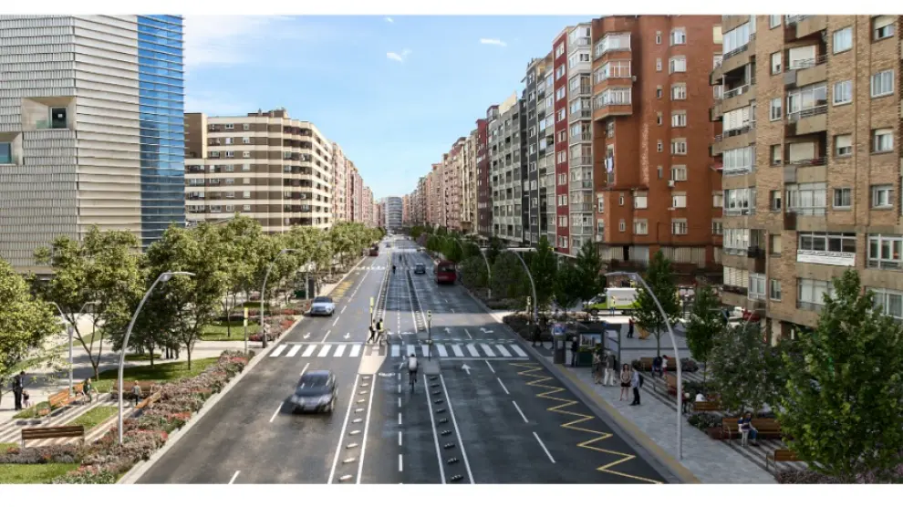 Presentación de la reforma integral de la avenida de Navarra