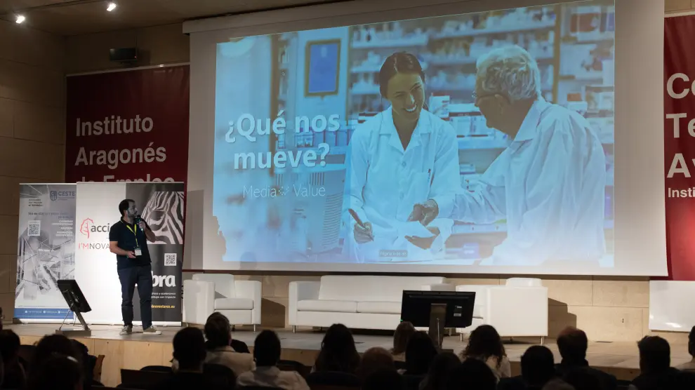 Imagen del 'Startup Fest', organizado por Zebra Ventures en Zaragoza en octubre pasado.
