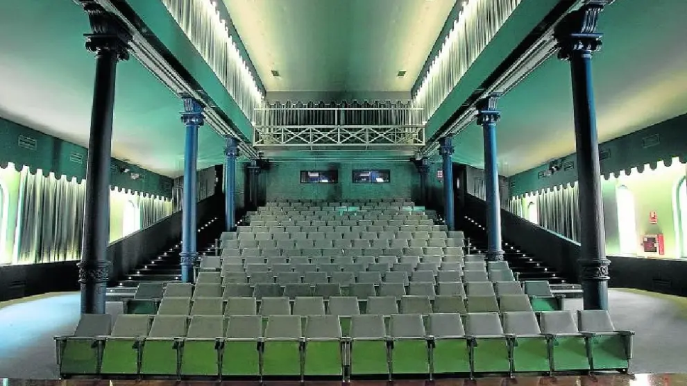 Patio de butacas del Teatro del Mercado, tras su última remodelación en 2010.