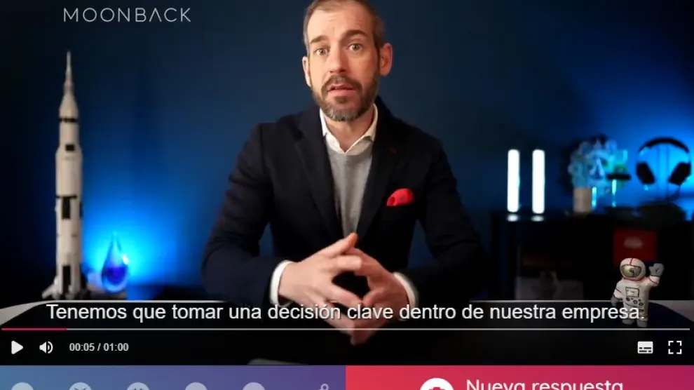 Daniel Vecino, CEO de MoonBack.
