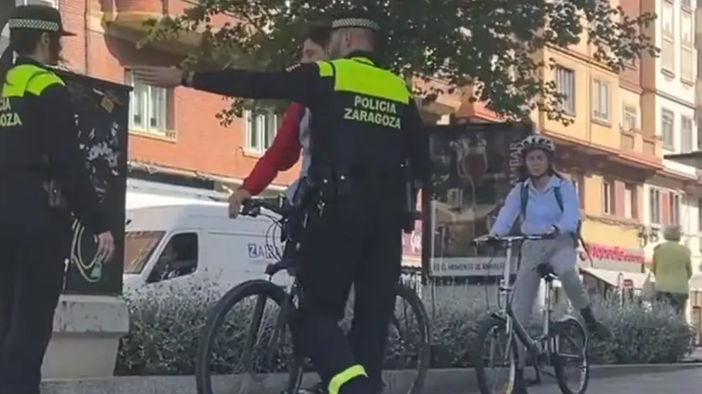 Campaña Especial de Seguridad Vial de usuarios vulnerables en Zaragoza