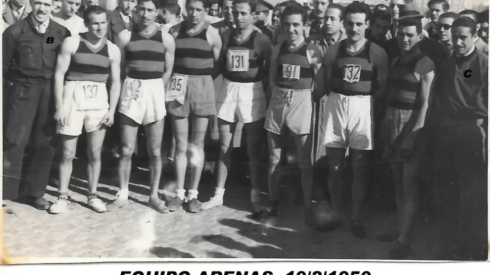 El equipo del Arenas, que rivalizó con Helios y Zaragoza, entre otros.