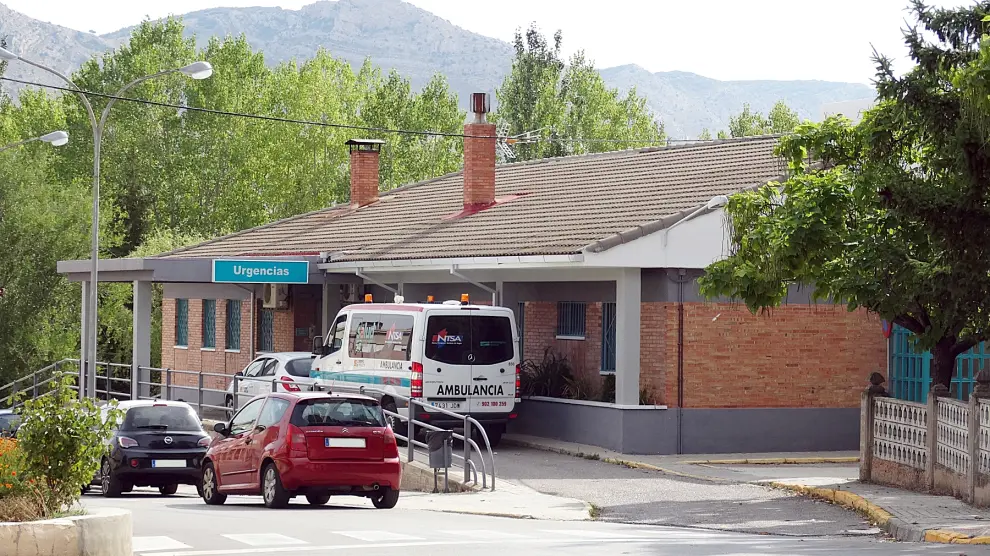 El centro de salud de Utrillas, que atiende a unas 5.000 personas de distintas localidades de la comarca Cuencas Mineras.