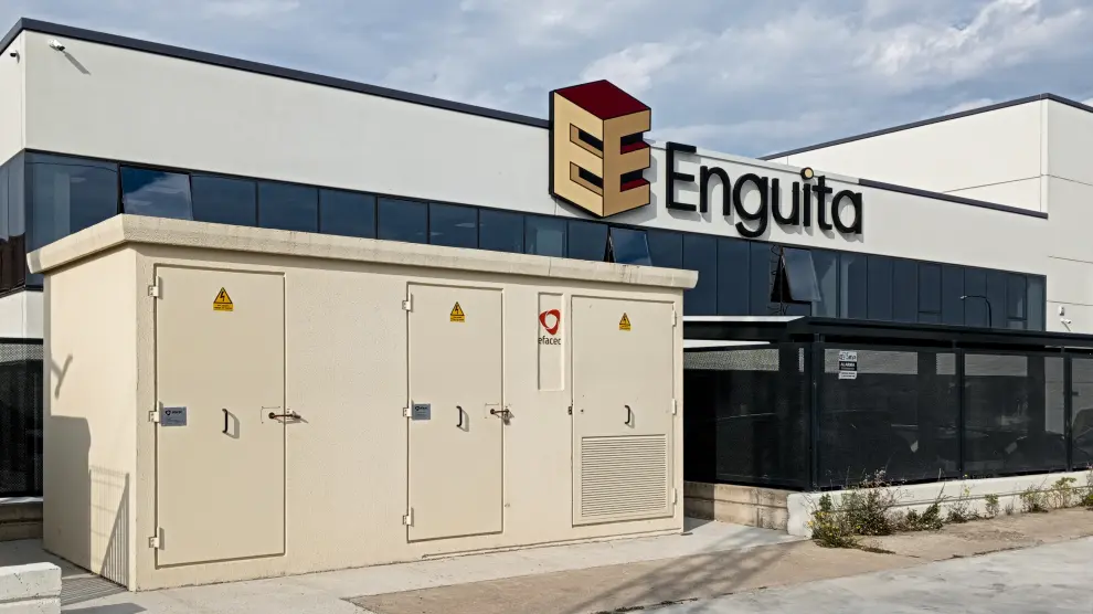 Nuevas instalaciones de la compañía Enguita en Malpica (Zaragoza).