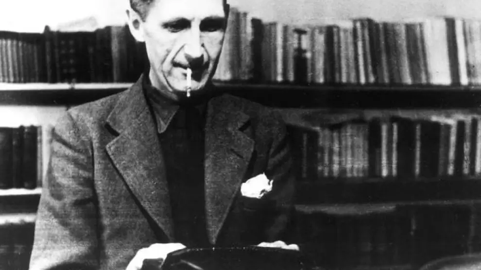 Uno de los retratos más conocidos de George Orwell.