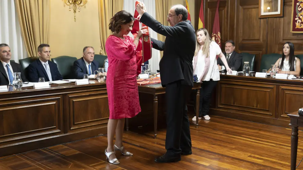Reelección de Emma Buj como alcaldesa de Teruel