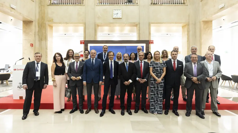 Asamblea general de la Asociación de la Empresa Familiar de Aragón celebrada en septiembre.