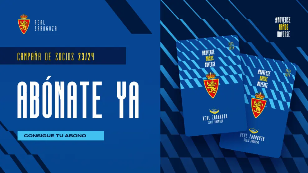 Imagen promocional de la campaña de abonados del Real Zaragoza