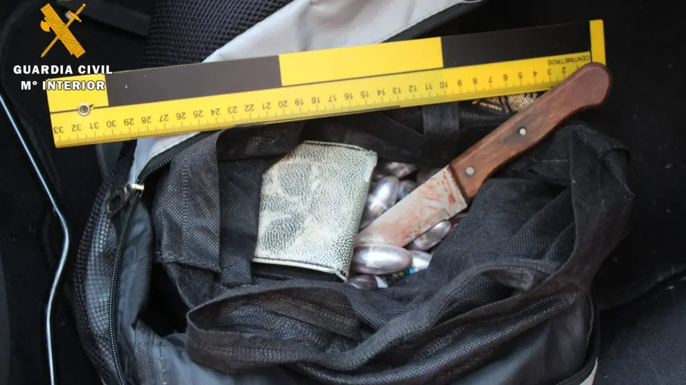 El cuchillo usado en el crimen se encontró en una mochila dentro del coche de la víctima
