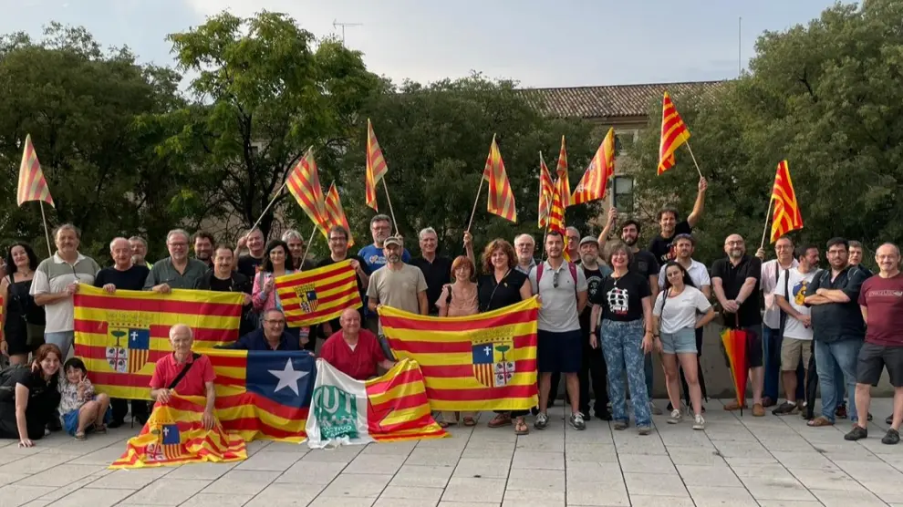 Diez organizaciones aragonesistas del ámbito sindical, cultural y político se han unido con motivo del 37 aniversario de Chunta