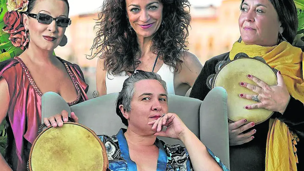Martirio, Carmen París y las gallegas Uxía y Ugía Pedreira ofrecen el espectáculo ‘Enredadas’.
