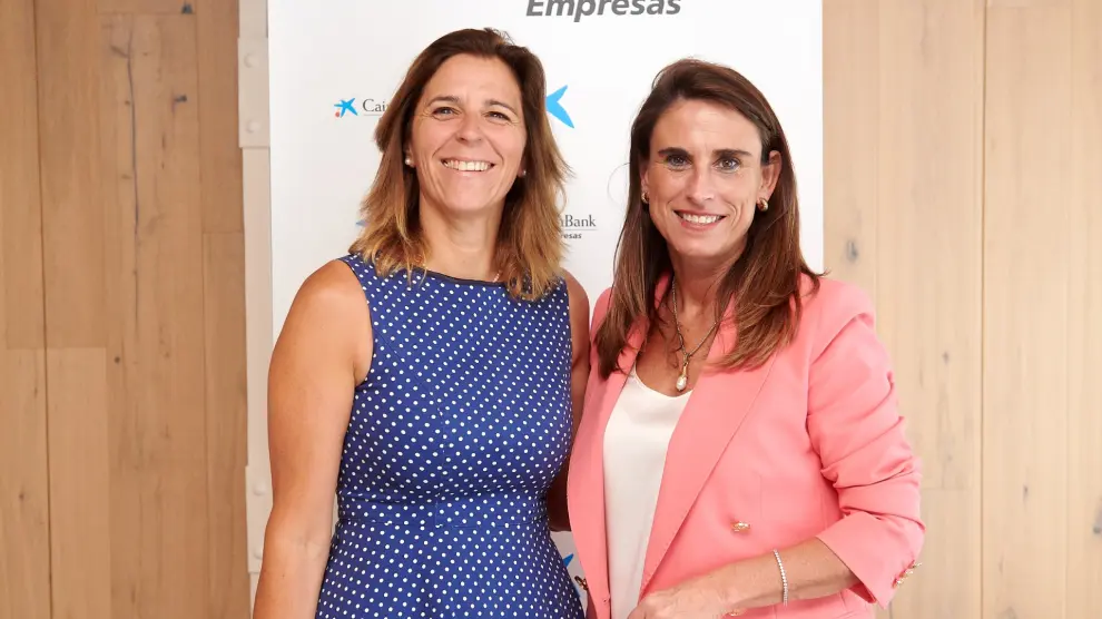 María Mariné e Isabel Moreno en los ‘Premios Mujer Empresaria CaixaBank 2023’