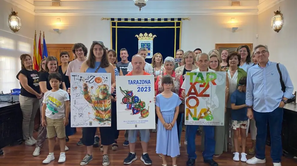 Presentación del cartel que anunciará las Fiestas Generales de Tarazona 2023.