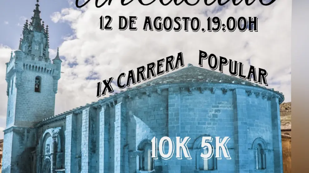 La novena edición de la carrera solidaria Jorge Gaya 10K Uncastillo se correrá el próximo sábado 12 de agosto.