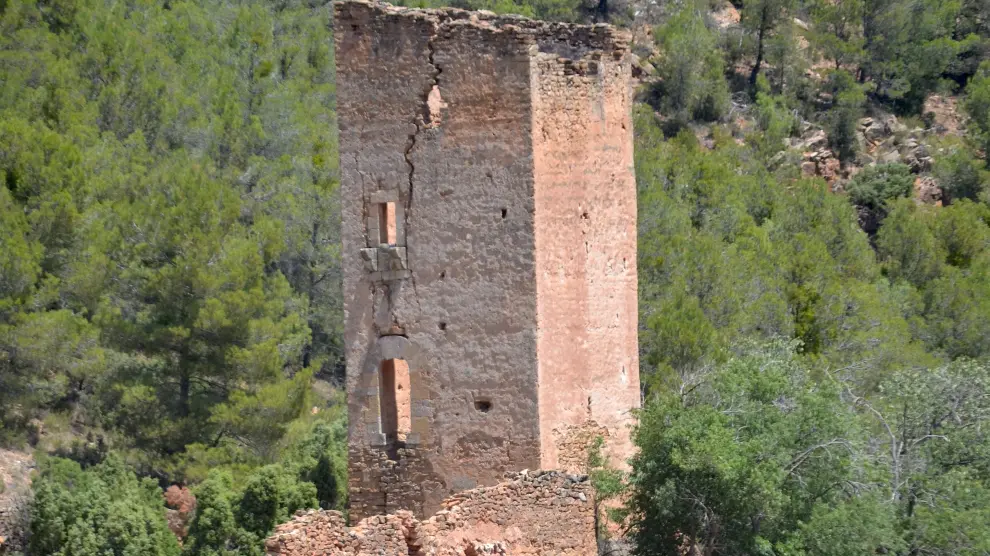 La Torre Piquer, una masía fortificada de Berge.