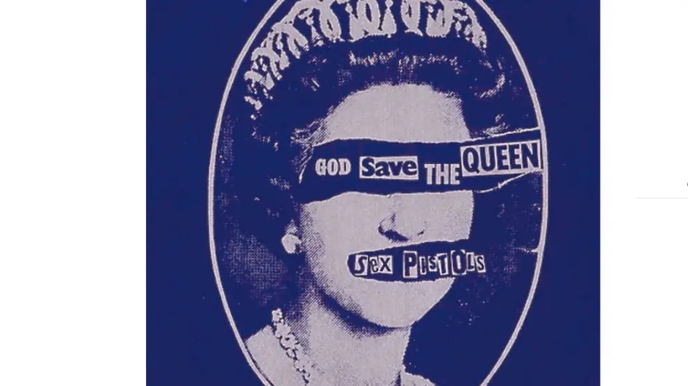 Portada del single God Save the Queen, 1977.