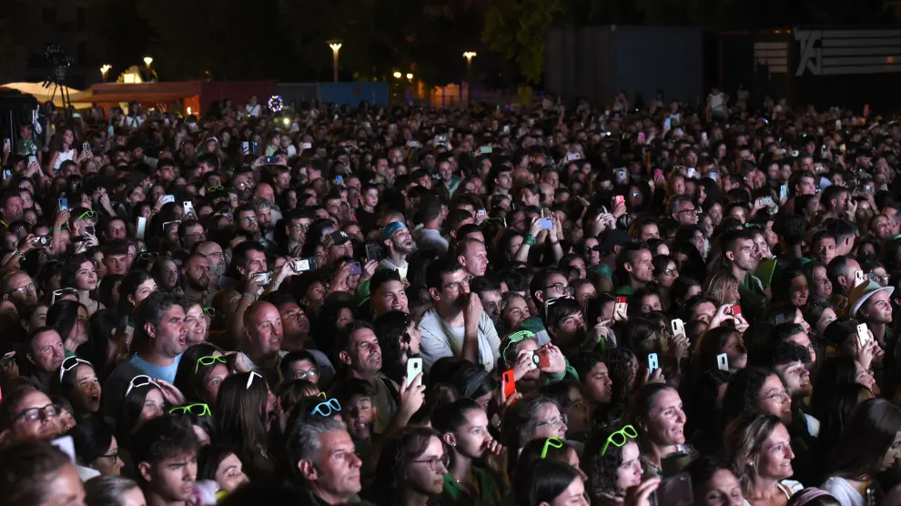 El concierto de Lola Índigo en las fiestas de San Lorenzo en Huesca fue suspendido.