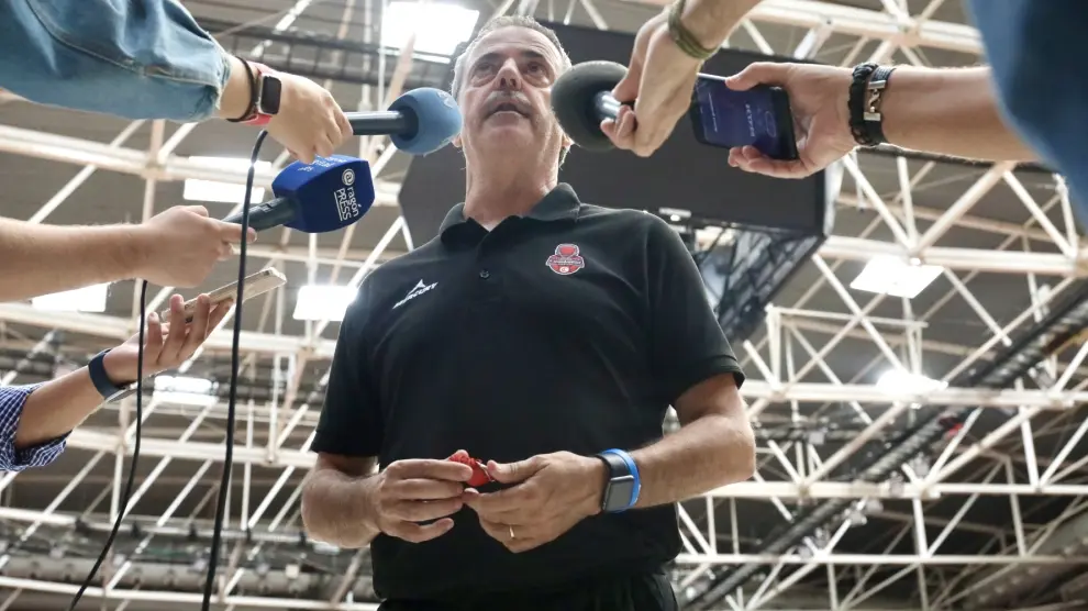 Porfirio Fisac, entrenador del Casademont Zaragoza