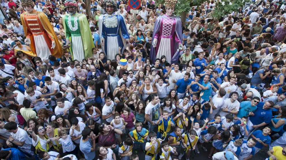 Imagen de archivo de las fiestas en Alagón.