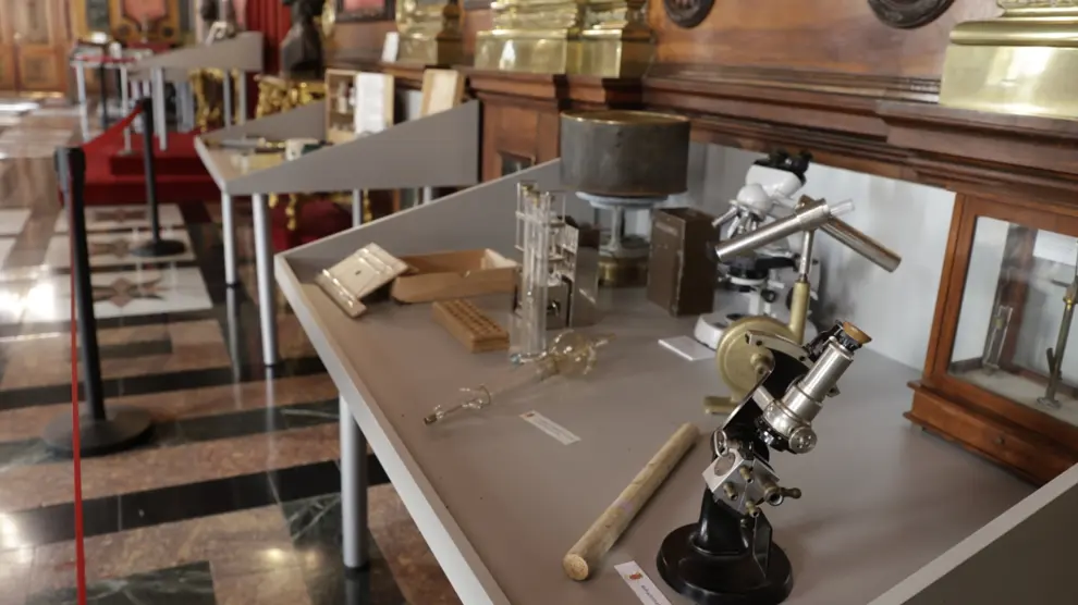 Exposición de Santiago Ramón y Cajal en la Antigua Capitanía de Zaragoza