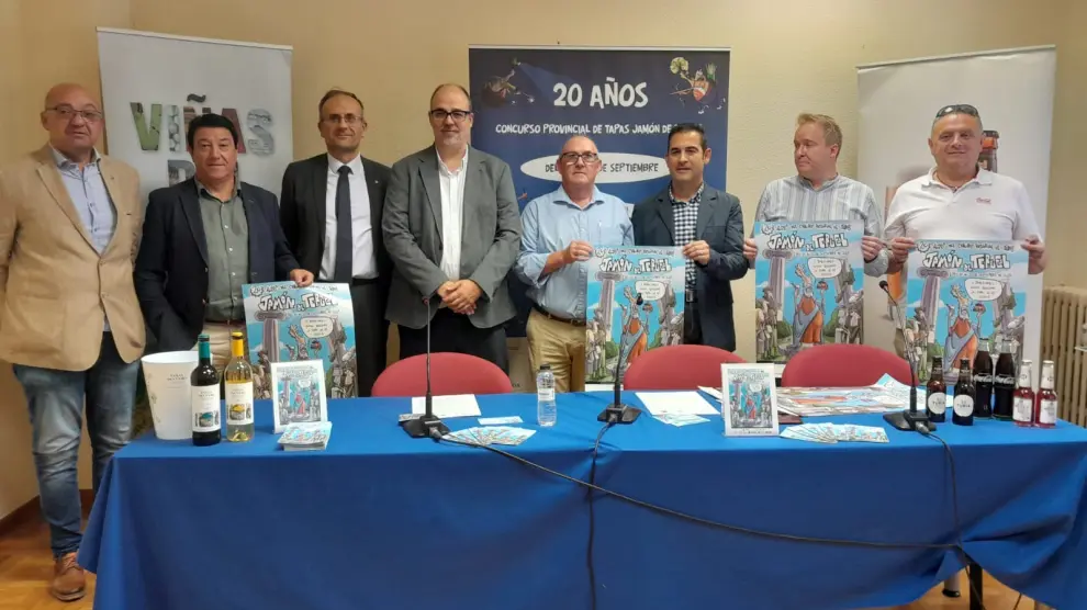 Presentación de la 20 edición del concurso de Tapas Jamón de Teruel