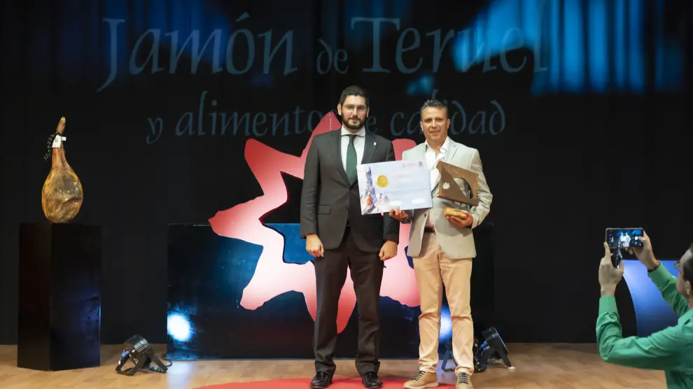 Entrega de premios en el concurso del jamon de Teruel_3. foto Antonio Garcia Bykofoto 15 09 23[[[FOTOGRAFOS]]]