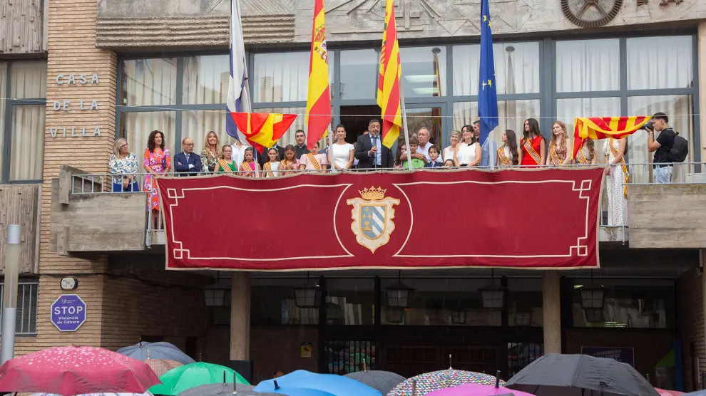 El pregón ha dado inicio este viernes a cinco jornadas de celebraciones y actos en la localidad de la comarca de Valdejalón.