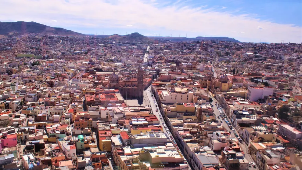 Zacateca, ciudad ubicada en el centro de México