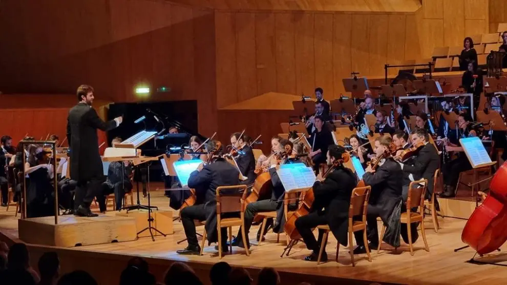 La Royal Film Concert Orchestra ofreció un concierto en el Auditorio de Zaragoza.