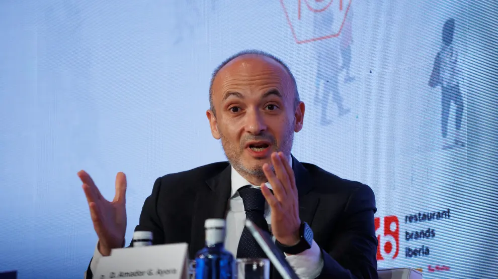 El CEO de Inditex, Óscar García Maceiras, durante el III Foro de Retail y Gran Consumo de elEconomista