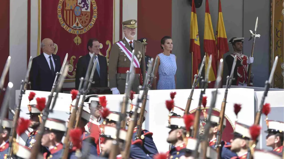 Desfile del día de las Fuerzas Armadas en Madrid