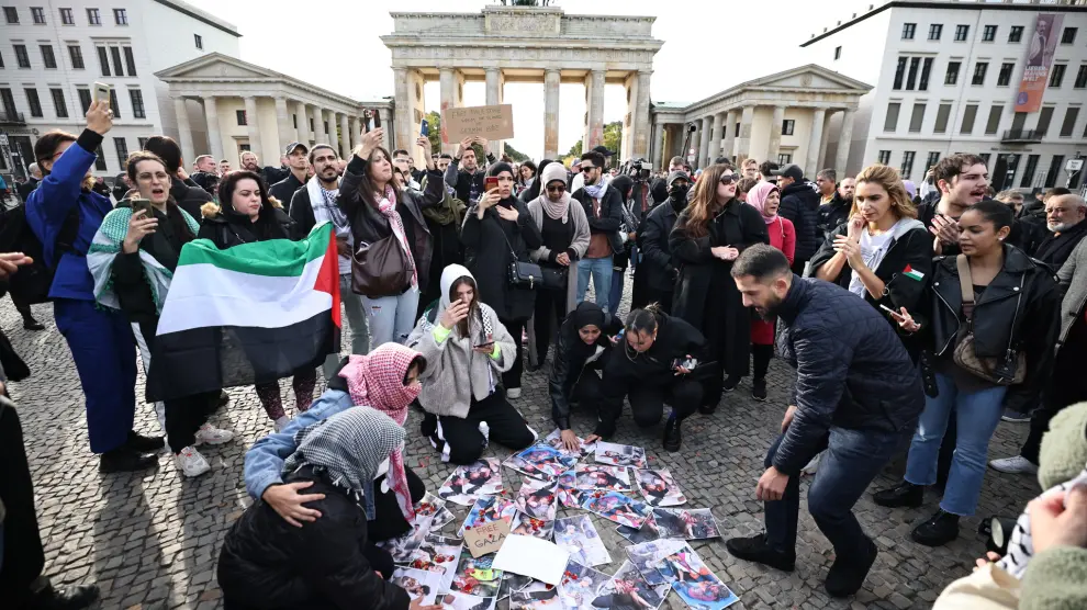 Manifestación este sábado en Berlín contra la violencia en Gaza