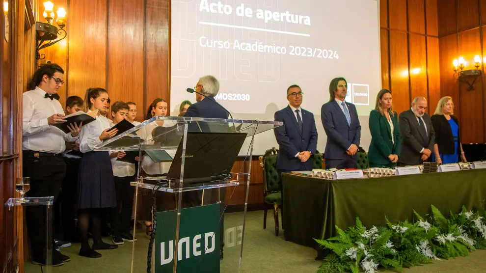 La UNED abre el curso académico 2023/2024 en Calatayud