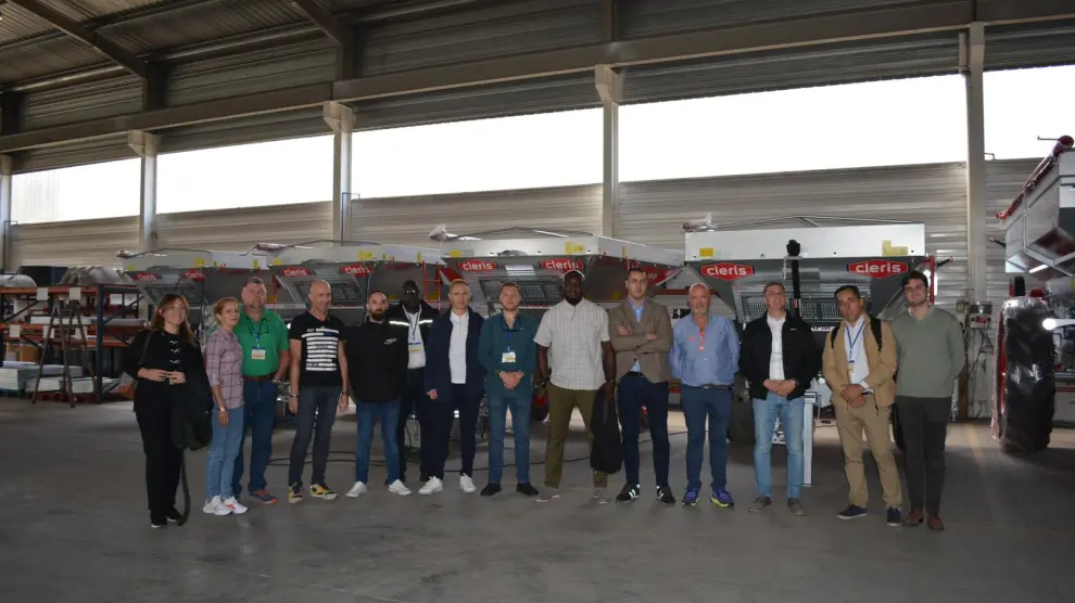 Visita a las instalaciones de productores del Somontano: Remolques Beguer, Industrias Cleris, en Barbastro, y Serrat, en Castejón del Puente.