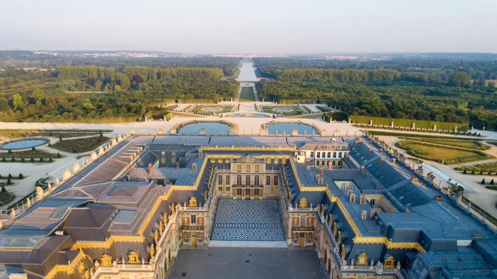 El Palacio de Versalles, este domingo.