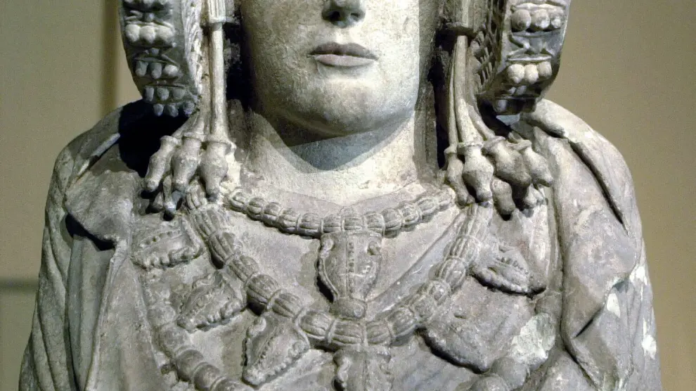 La Dama de Elche, una pieza de arte ibérico del siglo V antes de Cristo.