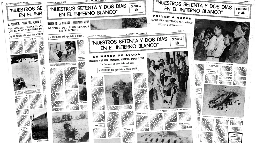 Heraldo publicó una serie de reportajes sobre el accidente a los pocos días del rescate
