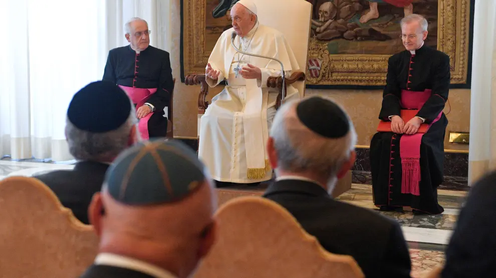 El Papa ante la Conferencia europea de rabinos