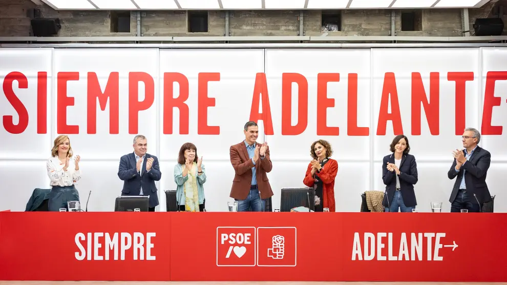 Reunión de la Comisión Ejecutiva Federal del PSOE