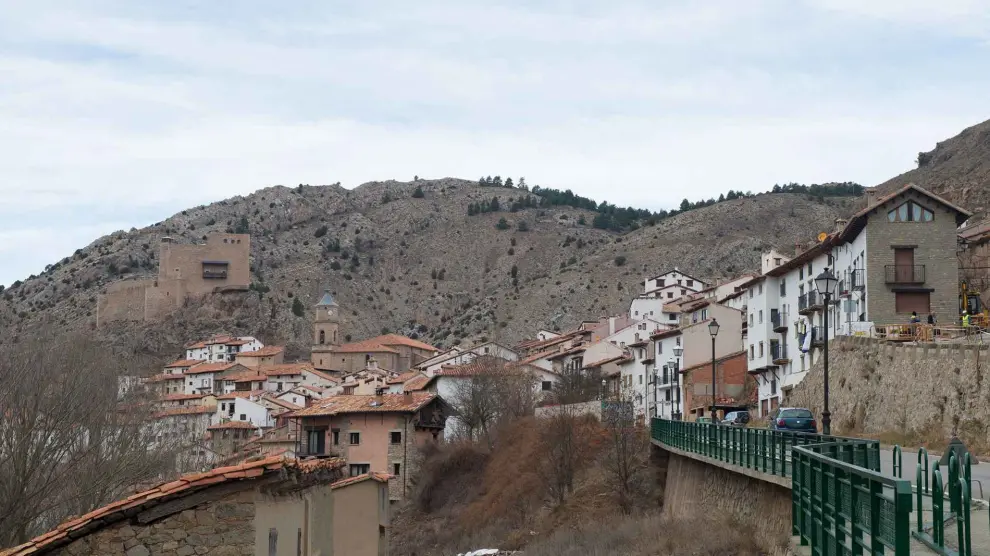 Vista del pueblo de Alcalá de la Selva, en Teruel