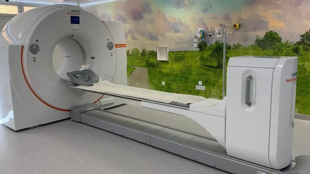 El hospital Miguel Servet estrena el segundo nuevo PET-TC para el diagnóstico por tomografía en Aragón.