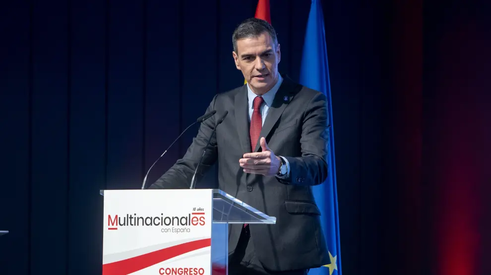 Pedro Sánchez clausura el Congreso 10 Aniversario Multinacionales con España