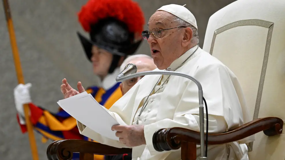 Audiencia del Papa Francisco en el Vaticano