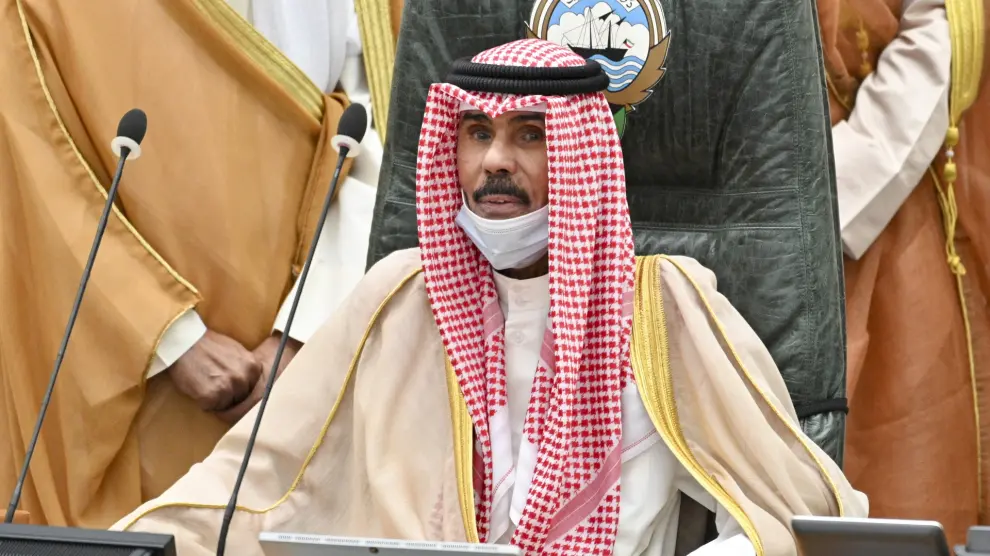 El emir Sheikh Nawaf al-Ahmad al-Jaber al-Sabah.