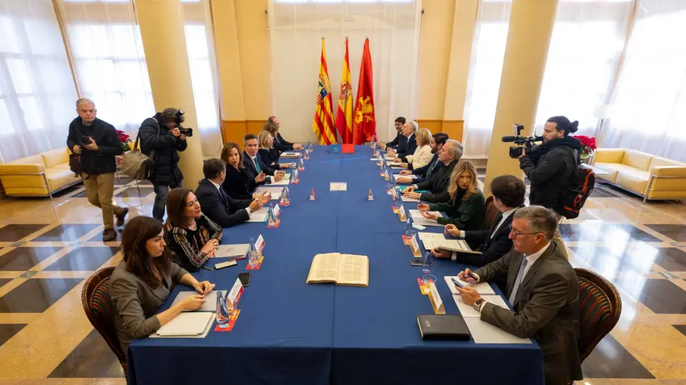 Reunión bilateral entre la DGA y el Ayuntamiento de Zaragoza