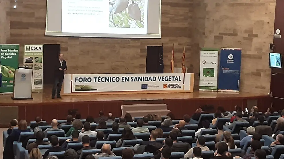 Intervención en el Foro Técnico en Sanidad Vegetal.