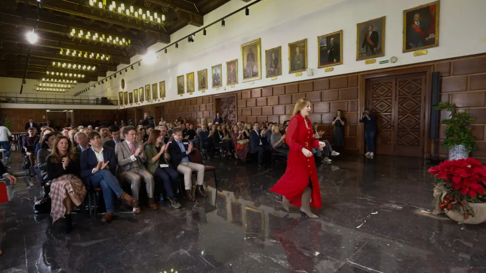 En fotos: Encuentro con un centenar de reputados profesionales de Zaragoza en el exterior