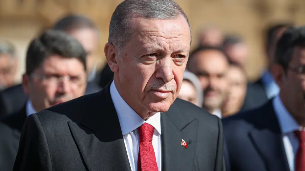El presidente de Turquía, Recep Tayyip Erdogan (archivo).. (Foto de ARCHIVO)..29/10/2023 [[[EP]]]
