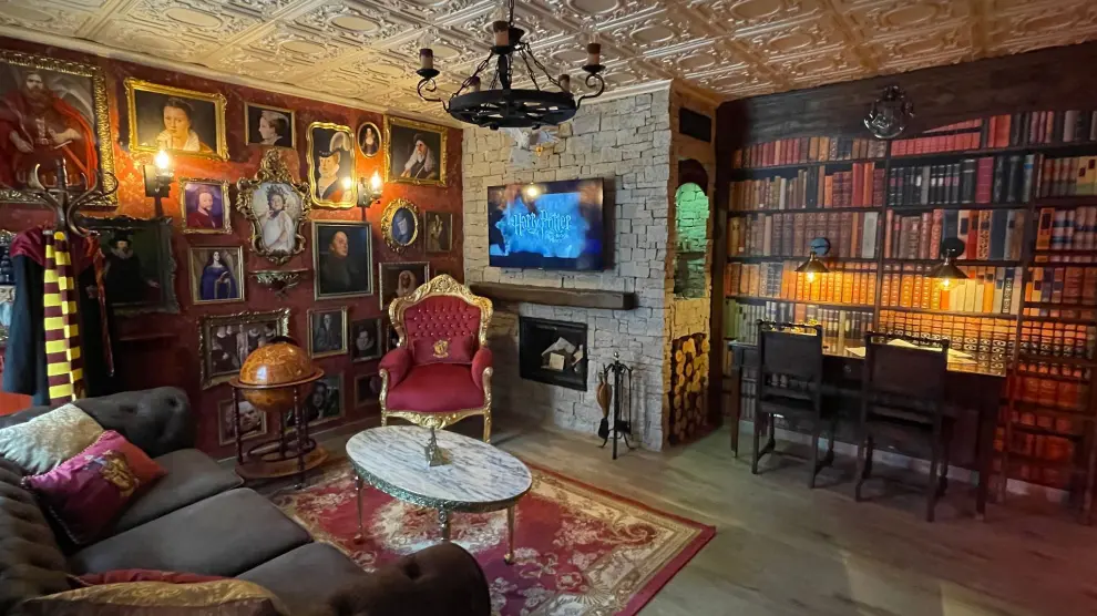 El apartamento ambientado en Harry Potter en Biescas.